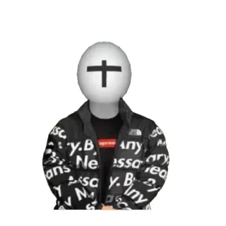 🤘 ASC y.B Any say. B ary ans Ne sea Mème, Croix, Drip, Mode, Supreme telegram sticker