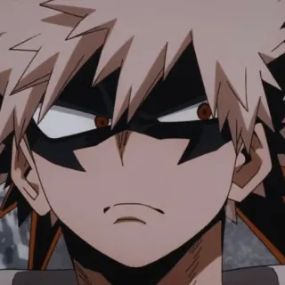 😒 Bakugo My Hero Academia Anime, Manga, My Hero Academia, Bakugo, Héros, Explosion whatsapp sticker