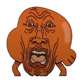 😱 Darwin Watterson The Amazing World of Gumball Dibujo animado, Enojado, Gritando, Darwin, Pez whatsapp sticker