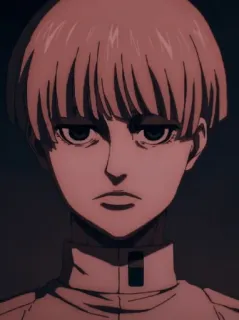 😒 Yelena Attack on Titan Anime, Mangá, Ataque dos Titãs, Yelena, Personagem telegram sticker