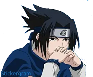 😒 Sasuke Naruto Sasuke, Naruto, Anime, Manga, Ninja telegram sticker