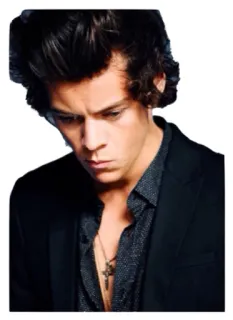 😔 Harry Styles harry styles, singer, celebrity, musician, one direction telegram sticker