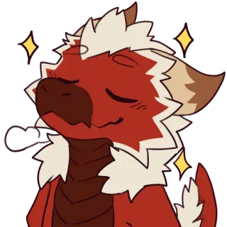 ⭐️ มังกร, การ์ตูน, น่ารัก, ง่วง, แอนิเมชั่น telegram sticker