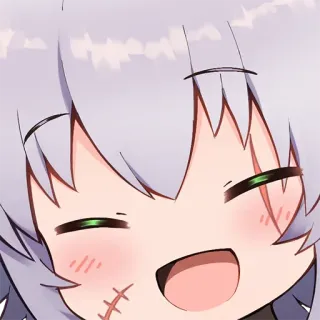 😒 Anime, Carino, Cartone animato, Kawaii, Chibi, Sticker, Manga telegram sticker
