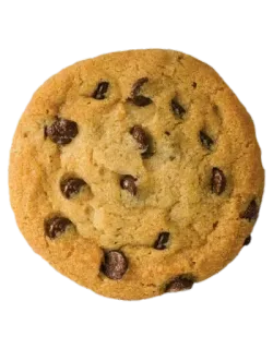 🍪 biscotto, gocce cioccolato, dolce, cibo, zucchero telegram sticker