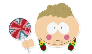 🍭 Butters Stotch South Park Cartoon, Butters, South Park, Lolly, Comedy Central telegram sticker