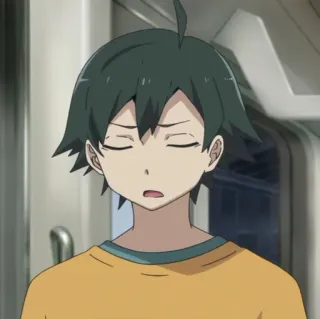 🥀 Hachiman Hikigaya My Teen Romantic Comedy SNAFU Anime, Personagem, Hachiman Hikigaya, Oregairu, Sticker telegram sticker