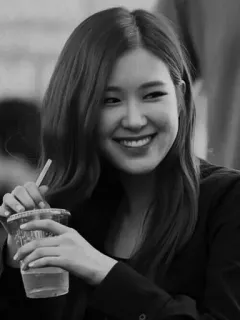 ☁️ Rose pessoa, mulher, kpop, cantor, bebida whatsapp sticker
