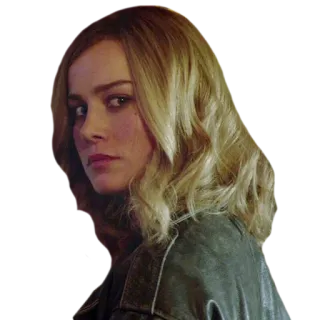 😳 Captain Marvel 惊奇队长, 布丽·拉尔森, 超级英雄, 漫威, 电影, 漫画 telegram sticker