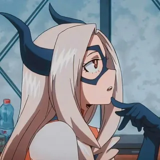 🌚 Mount Lady My Hero Academia Anime, Held, Frau, Mount Lady, My Hero Academia telegram sticker