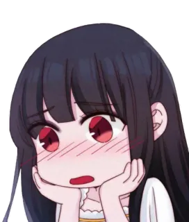 🥺 Anime, Lindo, Chica, Manga, Personaje whatsapp sticker