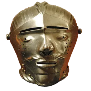 😧 броня, шлем, лицо, металл, маска whatsapp sticker