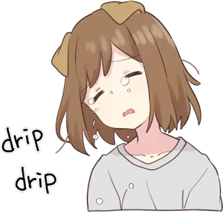 😢 drip
drip triste, llorando, goteo, orejas de perro, anime, dibujos animados telegram sticker