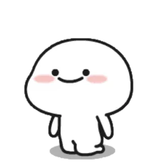 ☁ Blob, Niedlich, Lächelnd, Fröhlich telegram sticker