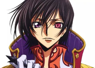 👁 Lelouch Lamperouge Code Geass Anime, Lelouch, Nhân vật, Code Geass, Manga telegram sticker