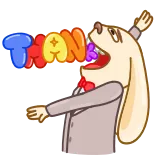 Christmas Bunny @TgEmojis telegram emojis 😘