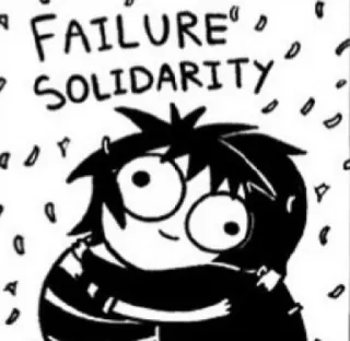 😔 FAILURE
SOLIDARITY fracasso, solidariedade, abraço, desenho animado, quadrinhos, apoio, amizade whatsapp sticker