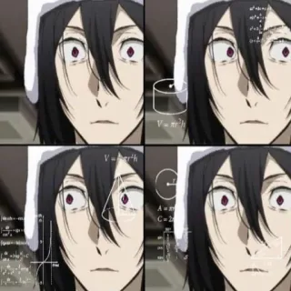 😶 animé, perplexe, penser, maths, calcul, expression, doute, frustré telegram sticker