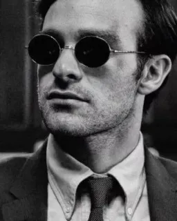 😐 Matt Murdock Daredevil Сорвиголова, Мэтт Мердок, Marvel, Комиксы, Супергерой, Слепой, Мститель telegram sticker