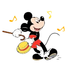 Mickey Mouse @Stickersnew whatsapp stickers