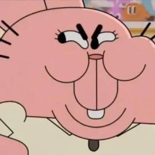 😈 Richard Watterson The Amazing World of Gumball Cartoon, Lustig, Richard Watterson, Gumball, Figur, Komisch, Animation whatsapp sticker