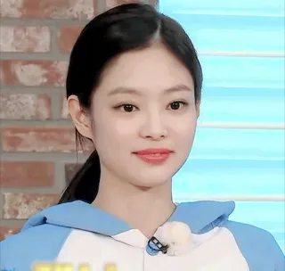 ❤️ Jennie kpop, cantor, coreana, celebridade, retrato, mulher, fofa whatsapp sticker