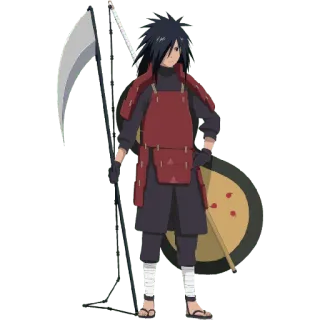 🥵 Madara Uchiha Naruto อนิเมะ, มังงะ, นินจา, ต่อสู้, นักรบ whatsapp sticker