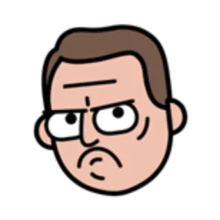 ☹ telegram sticker