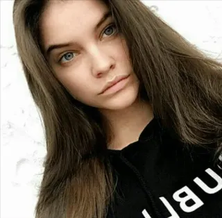 💫 woman, portrait, brunette, girl, pretty, model telegram sticker