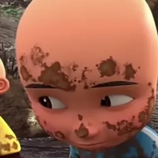 Upin Ipin tadika runtuh @ciayoora telegram stickers