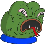 🐍 Pepe the Frog Mème, Pepe, Grenouille, Internet, Expression, Dessin animé whatsapp sticker