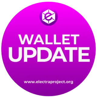 🔋 WALLET UPDATE
www.electraproject.org carteira, atualização, electraproject, finanças, tecnologia telegram sticker