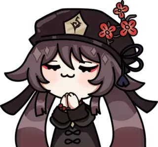 ☺️ Hu Tao Genshin Impact Hu Tao, Genshin Impact, Anime, Videojuego, Lindo, Personaje, Fanart telegram sticker