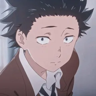 😐 anime, postać, kreskówka, portret, chłopak, mundurek szkolny telegram sticker