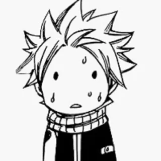 😶 Natsu Dragneel Fairy Tail Anime, Manga, Fairy Tail, Natsu Dragneel, Aufkleber whatsapp sticker