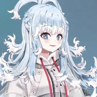 💦 Kobo Kanaeru Vtuber, Anime, Cartone animato, Kobo Kanaeru, Youtuber virtuale telegram sticker