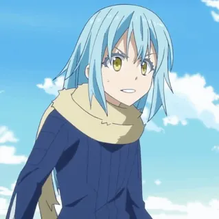 💎 Rimuru Tempest That Time I Got Reincarnated as a Slime Anime, Manga, Isekai, Slime, Fantasy, Rimuru Tempest telegram sticker