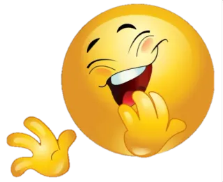 😂 Emoji, Tertawa, Kuning, Lucu telegram sticker