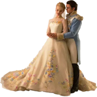 💖 Cinderella Aschenputtel, Prinz Charming, Hochzeit, Paar, Romantik, Märchen whatsapp sticker