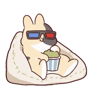 ๐ฟ Bunny telegram sticker