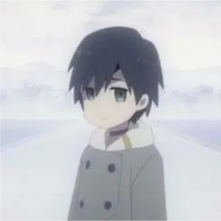 ✨ Hiro Darling in the Franxx Anime, Hiro, Darling in the Franxx, Charakter, Cartoon telegram sticker