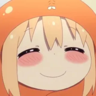 🍡 Umaru Doma Himouto! Umaru-chan 动漫, 卡通, 小埋, 可爱, 卡哇伊, 漫画 whatsapp sticker