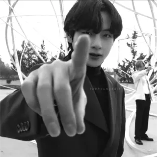 👆 V taehyungedit 韩流, 歌手, 男人, 名人, 防弹少年团, 韩国, 偶像 telegram sticker