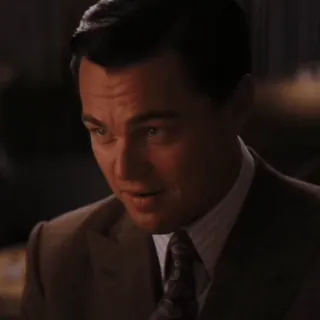 😊 Leonardo DiCaprio актер, Леонардо Ди Каприо, мужчина, портрет, фильм telegram sticker