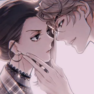 🍡 pasangan, romansa, kasih sayang, cinta, anime, manga telegram sticker