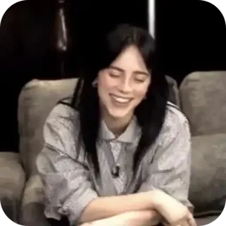 😅 Billie Eilish telegram sticker