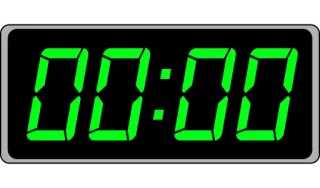 📟 clock, digital, time, timer telegram sticker