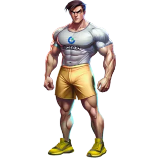 💪 Cardio ฟิตเนส, เพาะกาย, ออกกำลังกาย, ยิม, ออกกำลัง telegram sticker