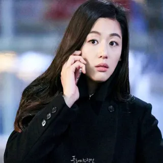 📞 Legend of the Blue Sea 푸른바다의전설 Drama coreano, Attrice, Jun Ji-hyun, Telefonata, Serie TV drammatica telegram sticker