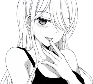 😋 Anime, Mangá, Garota, Personagem, Fofo telegram sticker